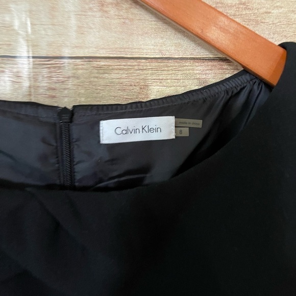 Calvin Klein Women’s Retro Style Black Crepe Cocktail Dress Size: 8 - Picture 5 of 8